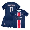 Conjunto (Camiseta+Pantalón Corto) Paris Saint-Germain Marco Asensio 11 Primera Equipación 2024-25 - Niño